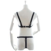 Женское БДСМ боди из стильных ремней