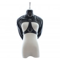 Смирительный женский жакет черный