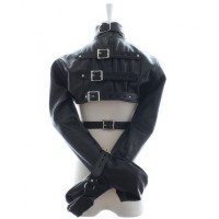 Смирительный женский жакет черный