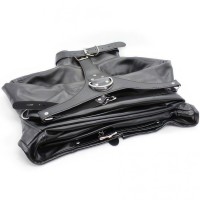 Смирительный женский жакет черный