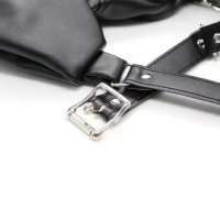 Смирительный женский жакет черный