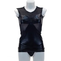 Сексуальное платье из винила Сексуальное платье из винила