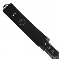 Бондаж для шеи и рук на ремнях черный Бондаж для шеи и рук на ремнях черный