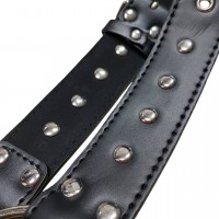 Крестообразная мужская сбруя с заклепками