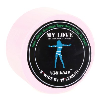 Светло-розовая бондажная лента My Love 15 м Светло-розовая бондажная лента My Love 15 м
