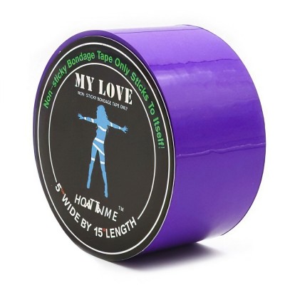 Фиолетовая бондажная лента My Love 15 м Фиолетовая бондажная лента My Love 15 м