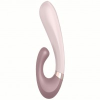 Смарт-вибратор со стимулятором клитора и функцией нагрева Satisfyer Heat Wave Mauve