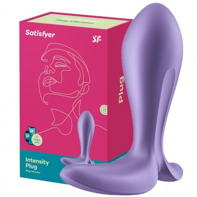 Анальная смарт-втулка с вибрацией и стимулятором промежности Satisfyer Intensity Plug Анальная смарт-втулка с вибрацией и стимулятором промежности Satisfyer Intensity Plug