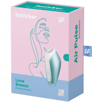 Вакуумно-волновой стимулятор клитора Satisfyer Love Breeze голубой
