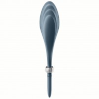 Эрекционное кольцо с вибрацией Satisfyer Duelist серый