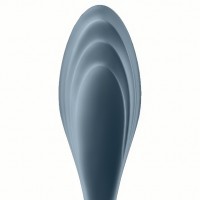 Эрекционное кольцо с вибрацией Satisfyer Duelist серый