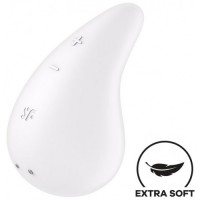 Клиторальный вибростимулятор Satisfyer Dew Drop белый