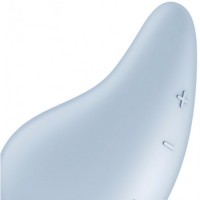 Клиторальный вибростимулятор Satisfyer Dew Drop голубой