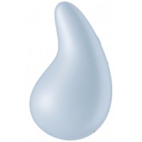 Клиторальный вибростимулятор Satisfyer Dew Drop голубой
