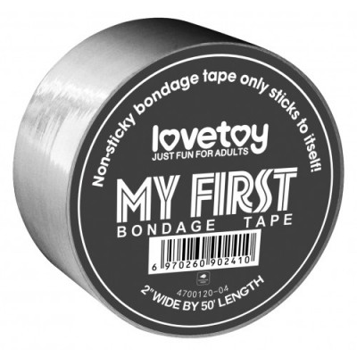 Бондажная лента My First серая 16 м Бондажная лента My First серая 16 м
