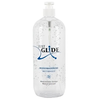 Вагинальная смазка JustGlide на водной основе 1000 мл