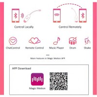 Смарт-виброяйцо Magic Motion Magic Vini оранжевое