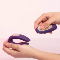 Вибратор для пар с пультом дистанционного управления Satisfyer Double Plus Remote Вибратор для пар с пультом дистанционного управления Satisfyer Double Plus Remote