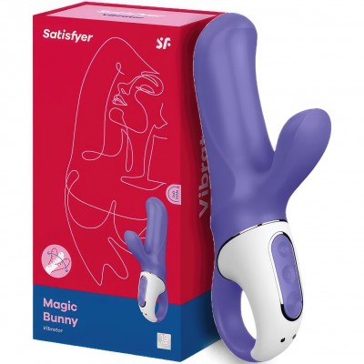 Вибратор для точки G с клиторальным стимулятором Satisfyer Magic Bunny