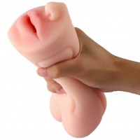 Мастурбатор вагина-ротик Vagina-Oral sex with teeth