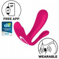 Анально-вагинальный смарт-стимулятор для ношения Satisfyer Top Secret Plus + розовый Анально-вагинальный смарт-стимулятор для ношения Satisfyer Top Secret Plus + розовый