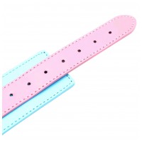 Розово-голубые наручники на цепочке Розово-голубые наручники на цепочке