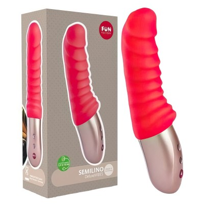 Вибратор Fun Factory Semilino оранжевый
