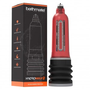 Гидропомпа Bathmate Hydromax9 Brilliant красная