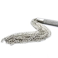 Металлическая плеть со стразами 44 см Металлическая плеть со стразами 44 см