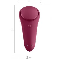 Клиторальный смарт-стимулятор Satisfyer Sexy Secret бордовый