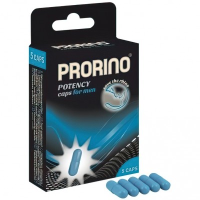 Биологически активная добавка к пище Ero black line PRORINO Potency Caps for men 5 капсул