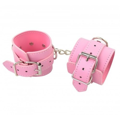 Классические розовые наручники