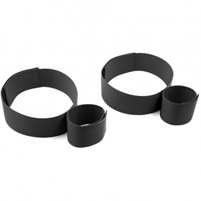 Фиксаторы рук к бёдрам черные на липучке Фиксаторы рук к бёдрам черные на липучке