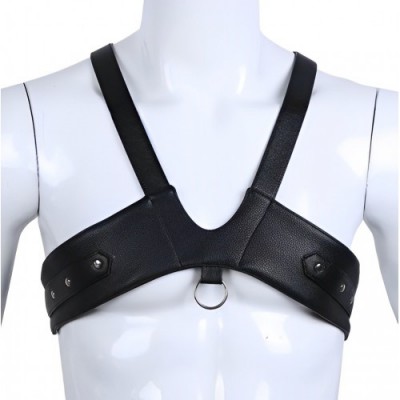 Мужская БДСМ сбруя с кольцом Мужская БДСМ сбруя с кольцом