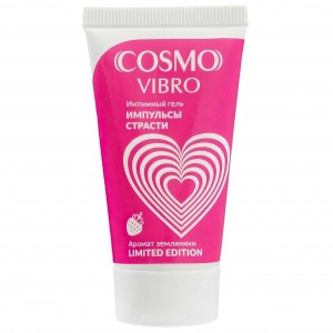Гель Cosmo Vibro Aroma Жидкий Вибратор с ароматом земляники 25 гр