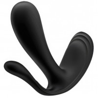 Анально-вагинальный смарт-стимулятор для ношения Satisfyer Top Secret Plus + черный