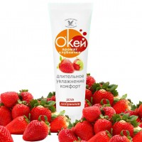 Гель-любрикант Окей для двоих с ароматом клубники 50 гр