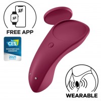 Клиторальный смарт-стимулятор Satisfyer Sexy Secret бордовый