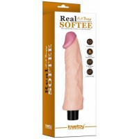 Реалистичный вибратор Real Softee 22 см