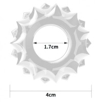 Эрекционное кольцо прозрачное Power Plus Cock Ring