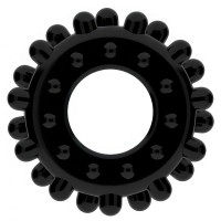 Черное эрекционное кольцо Power Plus Cock Ring Черное эрекционное кольцо Power Plus Cock Ring