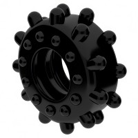 Черное эрекционное кольцо Power Plus Cock Ring Черное эрекционное кольцо Power Plus Cock Ring