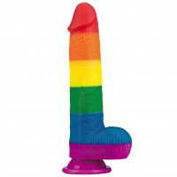 Радужный фаллоимитатор Prider Dildo 23 см