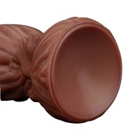 Фаллоимитатор с ярко выраженным рельефом и градиентом Lovetoy Silicone Cock 25 см