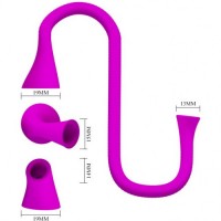 Посасывающий вибростимулятор для клитора Romance 3 в 1 Посасывающий вибростимулятор для клитора Romance 3 в 1