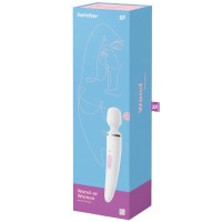 Вибромассажер перезаряжаемый Satisfyer Wand-er Women белый