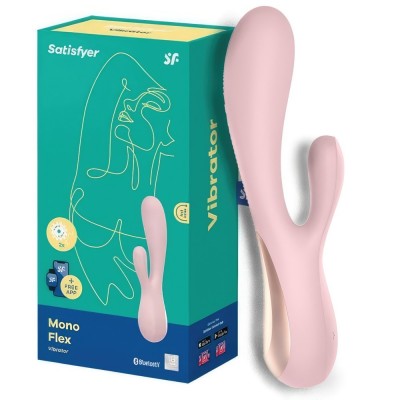 Смарт-вибратор Satisfyer Mono Flex розовый Смарт-вибратор Satisfyer Mono Flex розовый