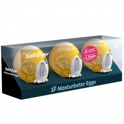 Набор яиц-мастурбаторов Satisfyer Masturbator Eggs Fierce 3 шт