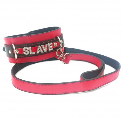 Ошейник  с надписью Slave