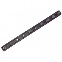 Кожаная утяжка на пенис с кнопками Кожаная утяжка на пенис с кнопками